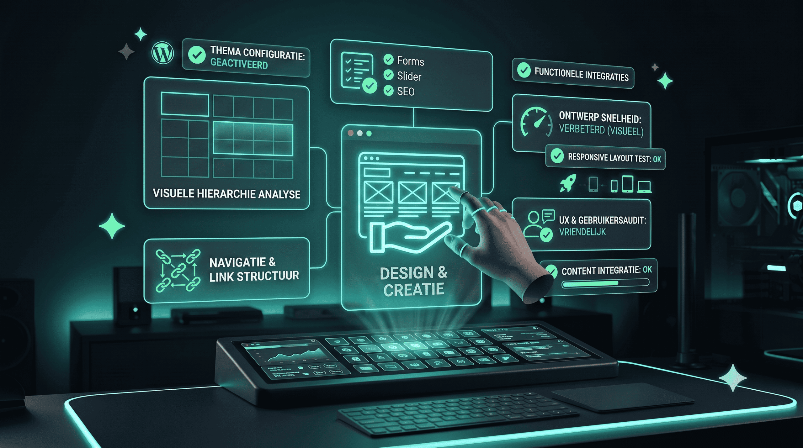 Webdesign door website-beheren