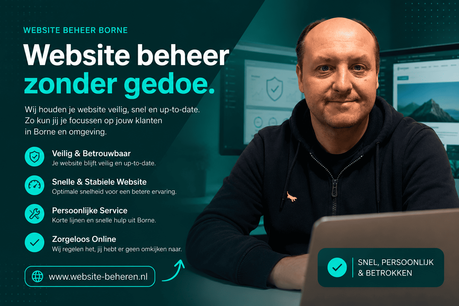 Website beheer Borne door beheer mijn website