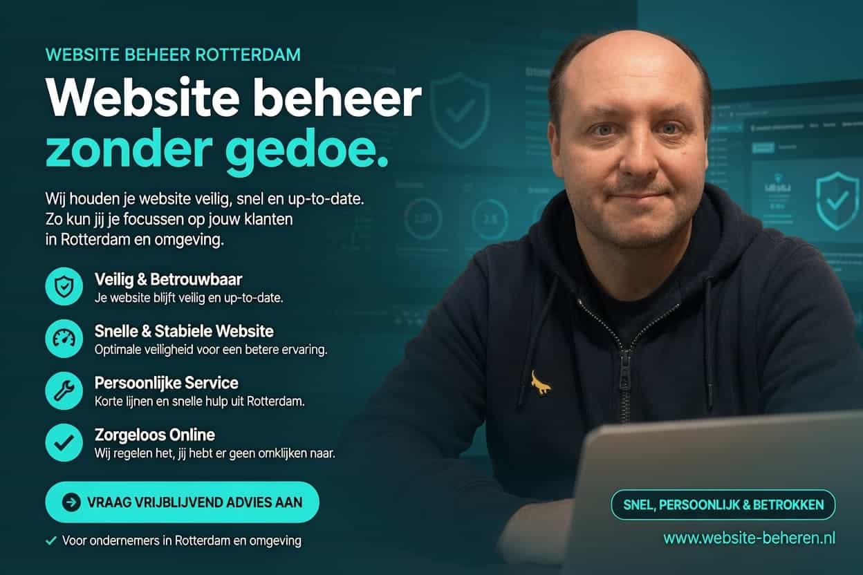Website beheer in Rotterdam
