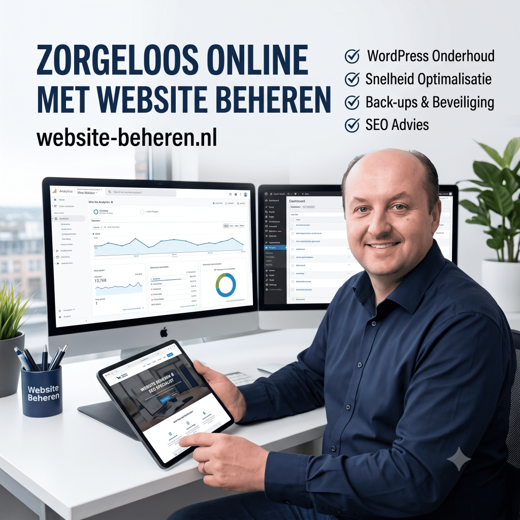 Website beheren - Beheer mijn website