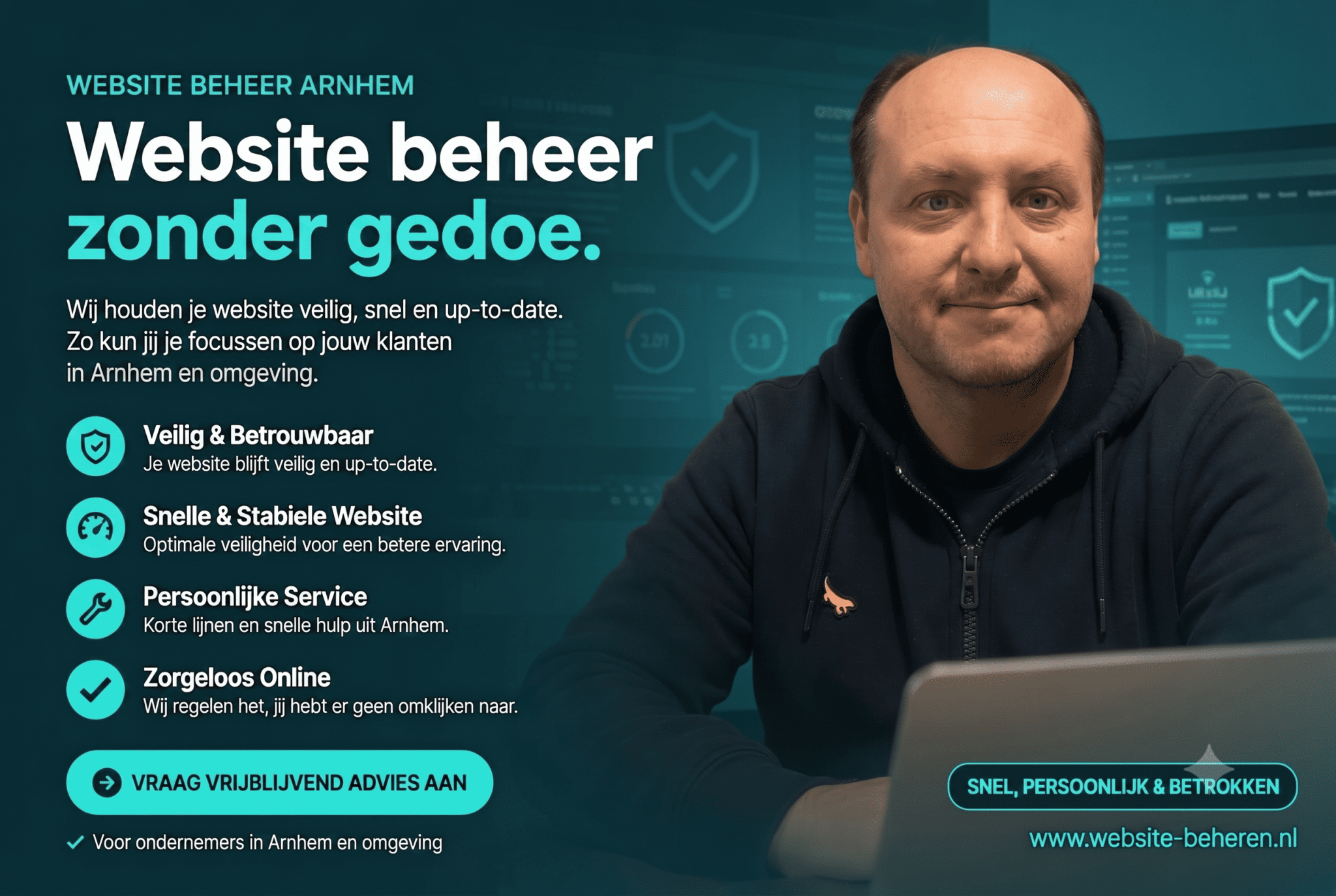 Website beheer Arnhem door website-beheren.nl
